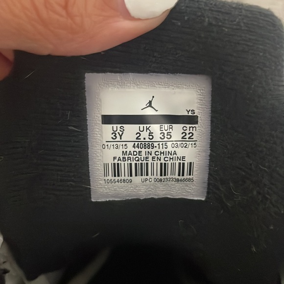 Jordan 5 Retro BP (pink, green and grey) 3Y - Picture 5 of 7